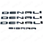 Gloss Denali Sierra Emblem Letters Replacement Fit Gmc 1500 2500HD 3500HD. Fixed Price $75.85.