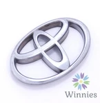 92-94 Toyota Camry Front Grille Emblem Logo Silver 75311-33010 Ornament Bumper. Fixed Price $23.00.