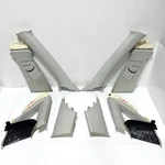 2009-2012 Audi A4 S4 B8 Pillar Trim Set A/b/c + Quarter Window Covers Oem Gray. Fixed Price $99.50.