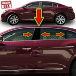 Black Pillar Trim For Buick Lacrosse 10-16 6PC Set Door Cover Piano. Fixed Price $59.99.