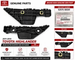 Oem 2011-2013 Toyota Highlander Rh Rear Bumper Retainer 52575-0E041 #0018. Fixed Price $30.00.