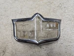 1951 1952 Desoto Hood Emblem 1347254 Crest. Fixed Price $35.00.
