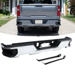 Chrome Rear Bumper Assembly For 2019-2023 Chevy Silverado 1500 W/dual Exhuast. Fixed Price $259.00.
