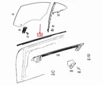 New Mercedes-benz Cls C218 Rear Right Window Sealing Rail A2187300424 Original. Fixed Price $95.61.