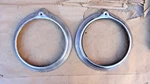 1946 1947 1948 Pontiac Headlight Bezels / Rings Original Gm Pair 1942. Fixed Price $199.99.