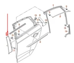 New Audi A3 Rear Right Pillar Trim 8V5839902B5FQ Oem No Duty To. Fixed Price $57.84.
