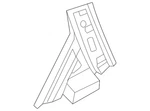 Genuine Hyundai Rear Applique 83280-L1000. Fixed Price $37.58.
