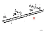Bmw E21 315 316 318I 320 Moulding Fender Rear Right 51131831474 No Duties. Fixed Price $158.08.