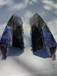 07-14 Cadillac Escalade Left Right Rear Pillar Quarter Trim Panel Black 242. Fixed Price $89.99.