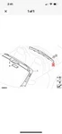 Bmw Oem 03-08 Z4 Roll Bar-upper Trim 51437110231 Part #4 .. Fixed Price $125.00.