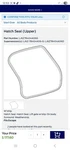 2019-2024 Chevy Traverse Rt Door Applique 84419200. Fixed Price $39.99.