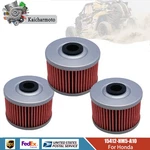 3PCS Oil Filter Honda TRX400EX TRX400X Foreman Sportrax 1999-2014. Fixed Price $7.99.