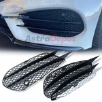 Bumper Fog Light Mesh Air Vent Grille For Mercedes Benz W205 C43 Amg 2015-2018. Fixed Price $55.98.