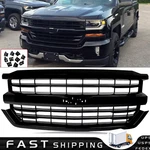 For 2016 2017 2018 Chevrolet Silverado 1500 Z71 Gloss Black Front Bumper Grille. Fixed Price $128.99.