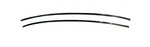 2016 Maserati Ghibli Left & Right Roof Drip Molding Trim Oem. Fixed Price $153.26.