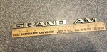 1999 - 2005 Pontiac Grand Am Emblem Logo Letters Badge Oem Factory Genuine Gm. Fixed Price $19.00.
