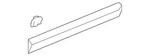 Genuine Honda 2006 Cr-v Upper Molding 75303-S9A-013. Fixed Price $95.57.