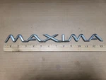 97 98 99 Nissan Maxima Silver Trunk Lid Emblem Nameplate Oem 84894-0L700 MT1. Fixed Price $29.99.