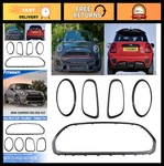 Mini Cooper Front Grille Headlight Taillight Trim Ring Set Black 5PC. Fixed Price $145.99.