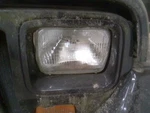 Surrounding Trim Driver Left Headlight Door/cover Painted Fits 87-95 Wrangler 16. Fixed Price $24.00.