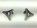 1968 Dodge Coronet Sail Panel Emblem Mopar Ornament Badge Trim Pair. Fixed Price $98.00.
