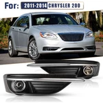 For 2011-2014 Chrysler 200 Bumper Fog Lights Driving Lamps W/switch+bulbs Set. Fixed Price $79.99.