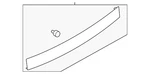 Genuine Land-rover Center Molding LR169108. Fixed Price $180.14.