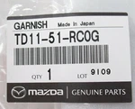 Genuine Oem Mazda TD11-51-RC0G Rear Passenger Lower Molding Garnish 07-15 CX-9. Fixed Price $189.86.