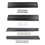 4PCS Front Rear Lower Door Trim Molding Black For Cadillac XT5 2.0L 3.6L 2017-25. Fixed Price $138.60.