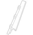 Genuine Volkswagen Applique 3CN-837-902-C-041. Fixed Price $87.41.