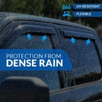 For Chevy Silverado 1500-3500 Crew Cab 99-06 Window Rain Guards Visor 2PCS Set. Fixed Price $32.26.