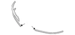 Genuine Hyundai Chrome Strip 86576-3M000. Fixed Price $85.49.