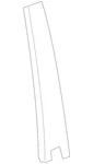 Genuine Porsche Door Applique 95B-853-352-G. Fixed Price $77.25.
