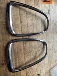 Mini One R56 Right Left Taillight Trim Surround Chrome Pair 2752243 2752244. Fixed Price $35.00.
