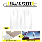 Window Pillar Door Cover Posts Trim Fit 2002-2013 Infiniti G35 G37 Sedan Chrome. Fixed Price $14.99.