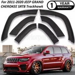 Front Rear Fender Flares Kit For Jeep Grand Cherokee 2011-2020 SRT8 Trackhawk. Fixed Price $399.00.