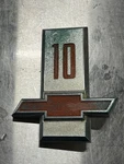 Vintage 1960'S C10 C-10 Chevy Parts Emblem Badge Trim 3818127. Fixed Price $15.00.