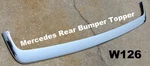 Oem Mercedes Benz W126 Rear Bumper Chrome Molding Trim 1960-1993. Fixed Price $299.99.