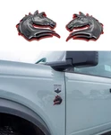 2 Fender Emblems Fits Ford Bronco Badge Head Sport. Fixed Price $40.99.