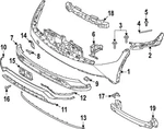 Genuine Hyundai Center Molding 86569-GI000-YEV. Fixed Price $291.14.