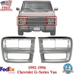 Front Head Light Bezel Left & Right Side For 1992-1996 Chevrolet G-series Van. Fixed Price $64.26.
