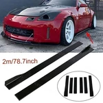 78.7" Side Skirts Extensions Rocker Panel Gloss Black For Nissan Rogue 2008-2025. Fixed Price $47.95.