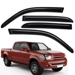 For 2004 2005 2006 Toyota Tundra Crew Cab Tape-on Rain Guard Window Vent Visor. Fixed Price $42.93.