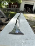 Original Gm 3853674 1964 Impala Super Sport Bel Air Trunk Center Molding Spear. Fixed Price $49.99.