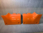 18-26 Jeep Wrangler/gladiator Oem Side Cowl Trim Set "joose" Orange PL4. Fixed Price $275.00.