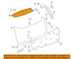 Gm Oem 18-23 Terrain Lift Gate Interior Trim-upper 84445037. Fixed Price $103.40.