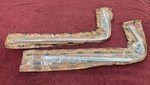 Nos 1967 1968 Mustang & Outer Grille Mouldings C7ZZ-8242 8243- Htf. Fixed Price $474.95.