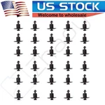 30PCS Fender Retainer Nylon Black Fasteners Car Clips For Dodge #WX68DX9-AA. Fixed Price $7.24.