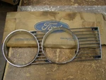 Nos Oem Ford 1971 1972 Mercury Cougar Headlight Door Grille XR7 Headlamp. Fixed Price $159.00.