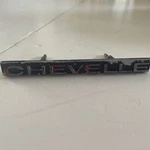 1970/1971 Chevrolet Chevelle Grille Emblem Badge Name Plate Oem. Fixed Price $28.90.